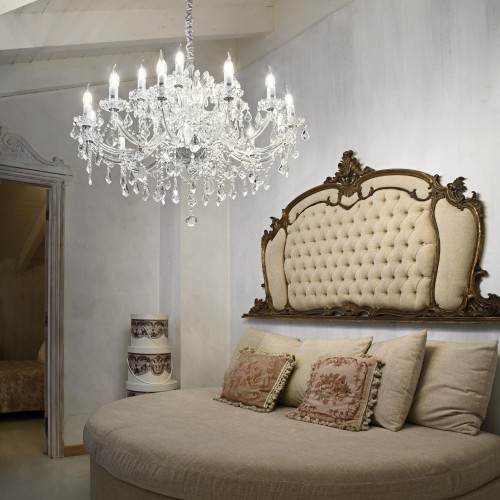 Lampa wisząca NAPOLEON SP18 CROMO chrom 167268 Ideal lux