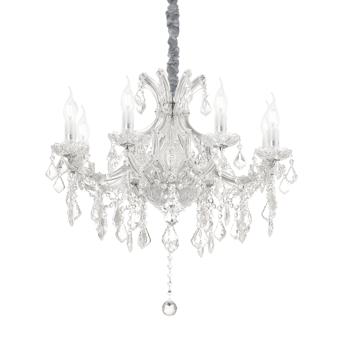 Lampa wisząca NAPOLEON SP8 CROMO chrom 167244 Ideal lux