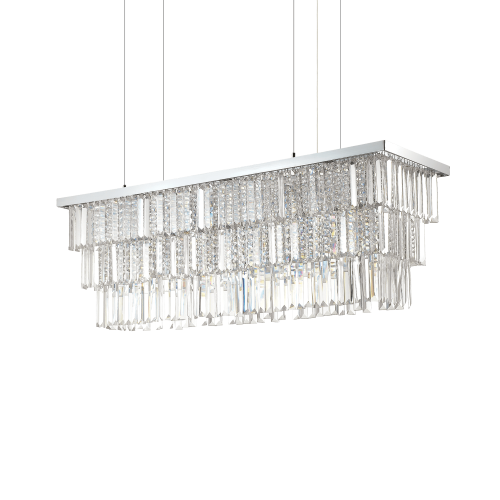Lampa wisząca MARTINEZ SP8CROMO chrom 166360 Ideal lux