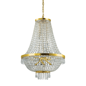 Lampa wisząca CAESAR SP12 ORO złota 1114743 Ideal lux