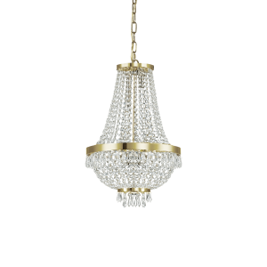 Lampa wisząca CAESAR SP6 ORO złota 114729 Ideal lux