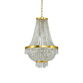 Lampa wisząca CAESAR SP9 ORO złota 114736 Ideal lux