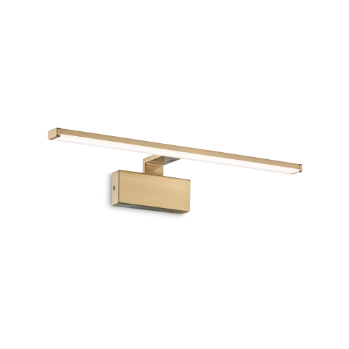 Kinkiet ALMA AP 12W OTTONE SATINATO satynowy mosiądz 224954 Ideal lux