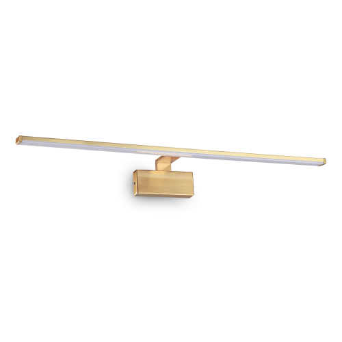 Kinkiet ALMA AP 20W OTTONE SATINATO satynowy mosiądz 225005 Ideal lux