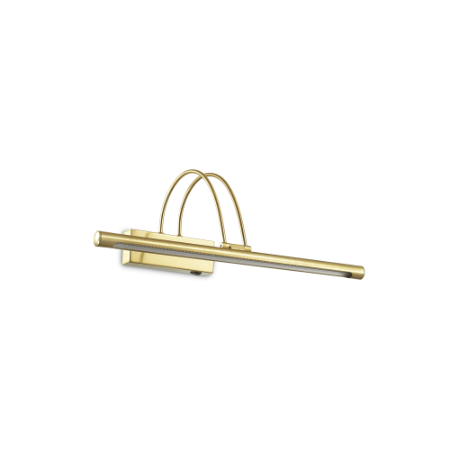 Kinkiet BOW AP D46 OTTONE SATINATO satynowy mosiądz 121178 Ideal lux