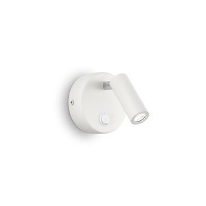 Kinkiet PAGE AP ROUND BIANCO biały 142586 Ideal lux