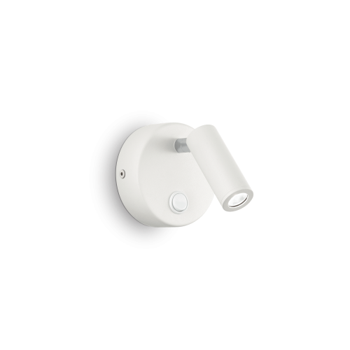 Kinkiet PAGE AP ROUND BIANCO biały 142586 Ideal lux