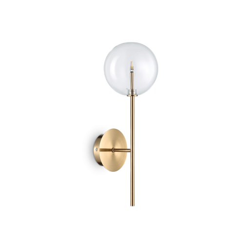 Kinkiet EQUINOXE AP1 OTTONE ANTICO antyczny mosiądz 200149 Ideal lux