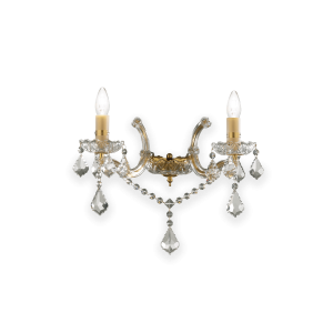 Kinkiet FLORIAN NAPOLEON AP2 ORO zloty 035659 Ideal lux