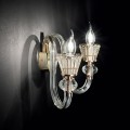 Kinkiet STRAUSS AP2 złoty 140599 Ideal lux
