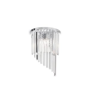 Kinkiet CARLTON AP3 CROMO chrom 168913 Ideal lux