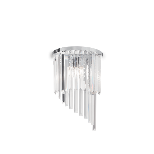 Kinkiet CARLTON AP3 CROMO chrom 168913 Ideal lux