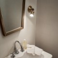 Kinkiet BARBER AP1 BRUNITO mosiądz 159997 Ideal lux