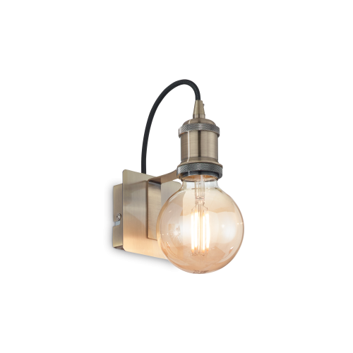 Kinkiet FRIDA AP1 BRUNITO mosiądz 163321 Ideal lux