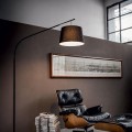 Lampa stojąca DADDY PT1 NERO czarna 110363 Ideal lux