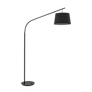 Lampa stojąca DADDY PT1 NERO czarna 110363 Ideal lux