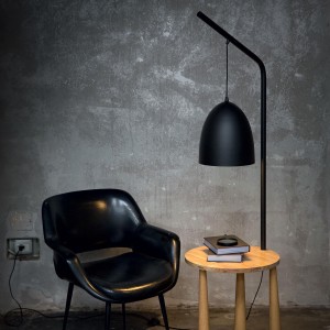 Lampa stojąca PIANO PT1 NERO czarna 145365 Ideal lux