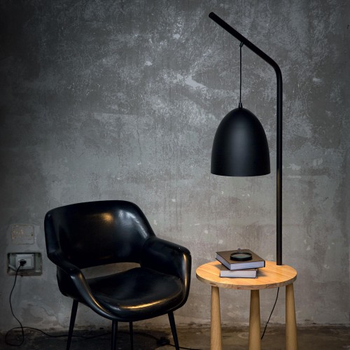 Lampa stojąca PIANO PT1 NERO czarna 145365 Ideal lux