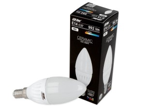 Żarówka świeczka LED 9W E14 barwa ciepła 2700K 992LM 230V LEDLINE