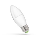 ŻARÓWKA LED 6W ŚWIECZKA 3000K E27 WOJ+13061 SPECTRUMLED