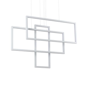 Lampa wisząca FRAME SP RETTANGOLO BIANCO 253589 Ideal lux