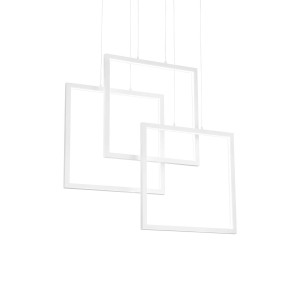 Lampa wisząca FRAME SP QUADRATO BIANCO 253596 Ideal lux