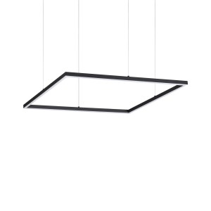 Lampa wisząca ORACLE SLIM SP D70 SQUARE BK 3000K 259185 Ideal lux