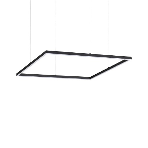 Lampa wisząca ORACLE SLIM SP D70 SQUARE BK 3000K 259185 Ideal lux
