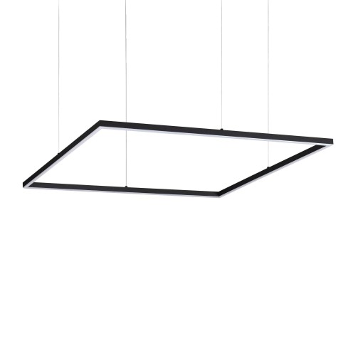 Lampa wisząca ORACLE SLIM SP D90 SQUARE BK 3000K 259208 Ideal lux