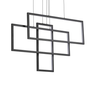 Lampa wisząca FRAME SP RETTANGOLO NERO 269382 Ideal lux