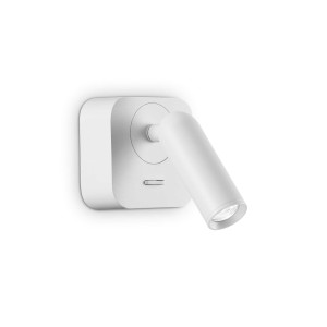 Kinkiet BEAN SQUARE AP BIANCO 260648 Ideal lux