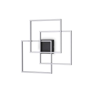 Lampa sufitowa FRAME PL QUADRATO NERO 270678 Ideal lux