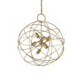 Lampa wisząca KONSE SP6 złota 156026 Ideal lux
