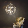 Lampa wisząca KONSE SP6 złota 156026 Ideal lux