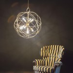 Lampa wisząca KONSE SP6 złota 156026 Ideal lux