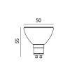 Żarówka LED GU10 5W PREMIUM 80° barwa ciepła KAGU5,0CBPRE