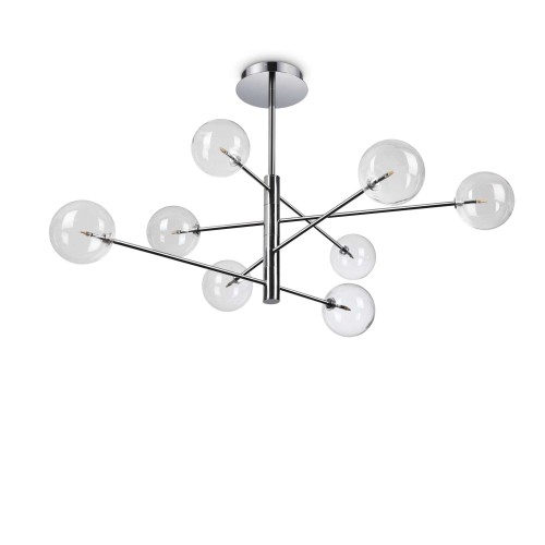 Lampa wisząca EQUINOXE Chrom 275178 Ideal lux