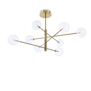 Lampa wisząca EQUINOXE Mosiądz 275215 Ideal lux