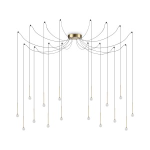 Lampa wisząca LUCCIOLA Mosiądz 284019 Ideal lux