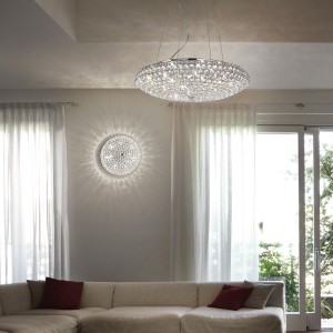 Lampa wisząca KING SP12 CROMO chrom 088013 Ideal lux