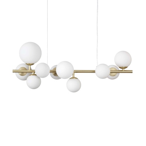 Lampa wisząca PERLAGE Mosiądz 283791 Ideal lux