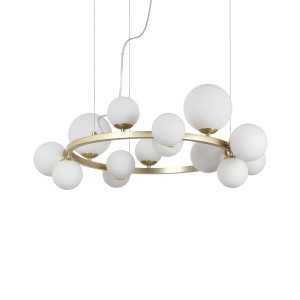 Lampa wisząca PERLAGE Mosiądz 283814 Ideal lux
