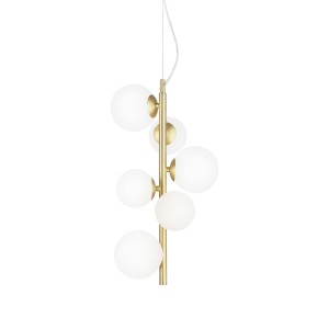 Lampa wisząca PERLAGE Mosiądz 283821 Ideal lux