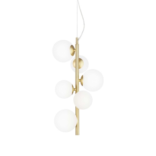 Lampa wisząca PERLAGE Mosiądz 283821 Ideal lux