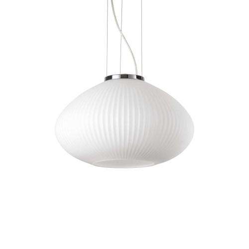 Lampa wisząca PLISSE' Chrom 285184 Ideal lux