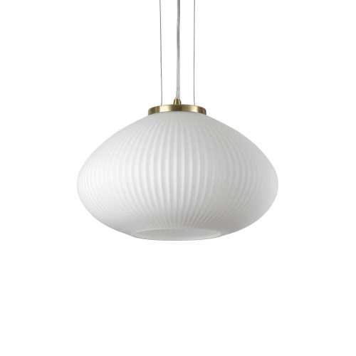 Lampa wisząca PLISSE' Mosiądz 264547 Ideal lux