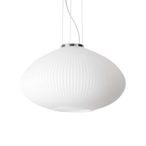 Lampa wisząca PLISSE' Chrom 264523 Ideal lux