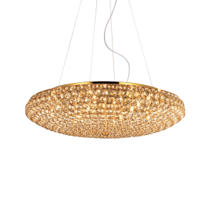 Lampa wisząca KING SP12 ORO złota 088020 Ideal lux