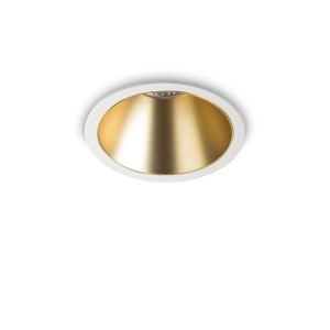 Oczko wpuszczane sufitowe GAME Biały złoto 192307 Ideal lux
