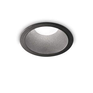 Oczko wpuszczane sufitowe GAME Czarny 273167 Ideal lux